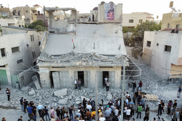 izrael rusenje kuce reuters