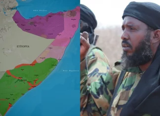 Mapa: Šebabul-Mudžahidin kontrolira 70% centralne i južne Somalije
