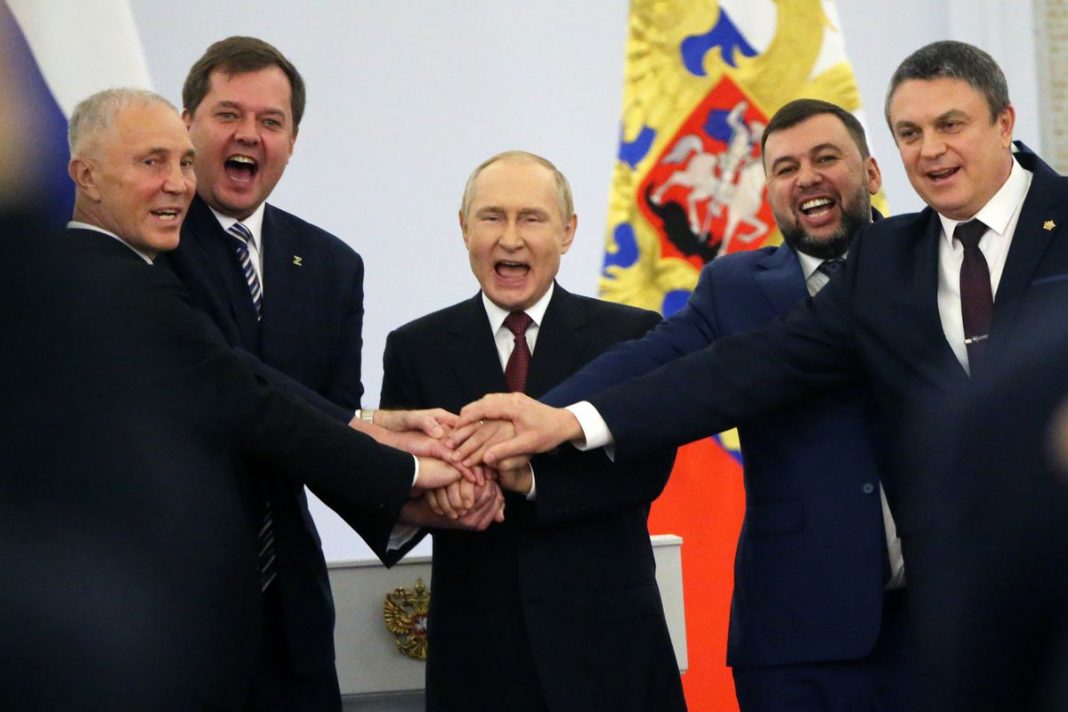 Putin sa predstavnicima četiri okupirane ukrajinske regije na 