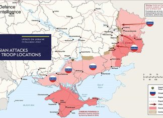 Ukrajinci oslobodili 54 posto teritorija koje su ruske snage kontrolisale na vrhuncu agresije Ratna mapa Ukrajine 13-12-2022
