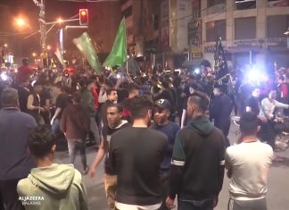 Primirje između Gaze i Izraela, Palestinci obilježili kraj sukoba