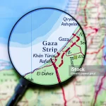 Mapa Pojasa Gaze