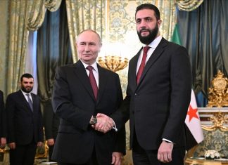Sharaa: Sirija želi ojačati i obnoviti veze s Rusijom
