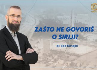Odgovor dr. Ijada el-Kunejbija na pitanje: Zašto ne govoriš o Siriji?