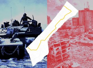 Žute linije i zelene zone: Kako je Gaza de facto podijeljena
